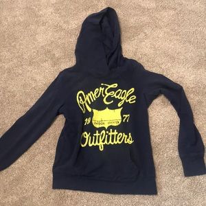 Navy American Eagle Hoodie